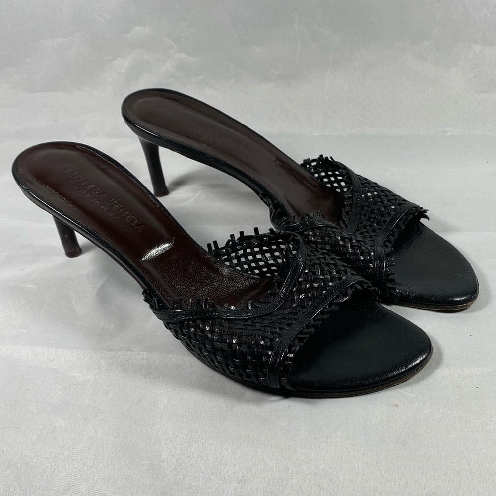 BOTTEGA VENETA | Basket weave Leather Sandals 8